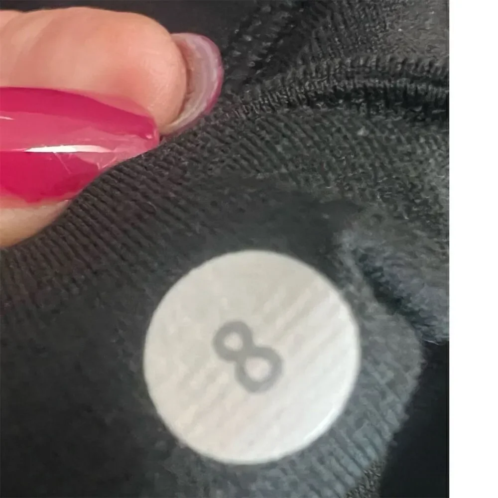 Lululemon Women's Black Second Chance Skort Size 8 Built in Shorts